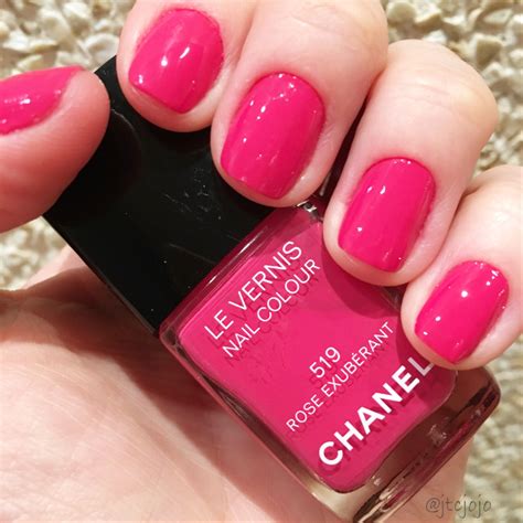 chanel nail polish rose exuberant|Chanel nail polish price.